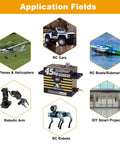 Waterproof RC Servo With Brushless Motor And Metal Gear, Beefy 45kg Torque with application in RC cars, planes, boats, robots