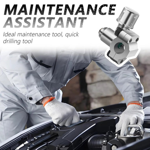 Bullet Piercing Valve Kit For Refrigerator 2 Pack Anti Rust Fits 1/4 Inch, 5/16 Inch And 3/8 Inch OD Pipes displayed during maintenance