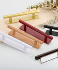 8 Pack Self Stick Push Pull Helpers Round Plastic Cabinet Handles Adhesive Grab N Go Stick On Door Pulls For Kitchen Cabinets Windows Closets Wardrobes Red Durable Grip For Easy Access, assorted colors