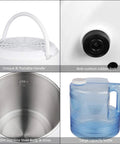 Portable Water Distiller For Home And On The Go Delivers Pure Safe Drinking Water Anywhere Easy Setup Low Maintenance Close-up