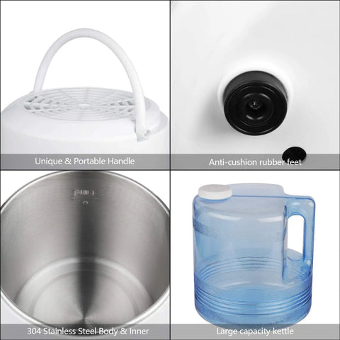 Portable Water Distiller For Home And On The Go Delivers Pure Safe Drinking Water Anywhere Easy Setup Low Maintenance Close-up