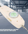 200 N Handheld Push Pull Force Gauge With Dual N Kgf Analog Dial And Peak Hold, Mounting Test Stand Ready, Perfect For Tensile And Compression Testing