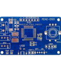 DIY Oscilloscope Kit For Electronics Enthusiasts And Students With 3 Trigger Modes Auto Normal Single LED Display Soldering Practice Kit For Circuit Testing And Hands On Signal Analysis circuit board.