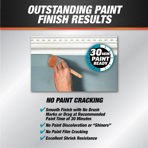 Applying Paintable Siliconized Acrylic Caulk for Multi Surface Sealing and Waterproofing on wall trim
