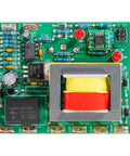 Oven Control Circuit Board Digital Potentiometer Replacement Part for COOK ONLY Series EB ES GB GS SLEB SLES SLGB SLGS with SC Suffix and Temp Probe 44-1220, OEM Upgrade for 1181998 and Cross References 46-1259 46, showing electronic components on green PCB