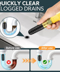 No Sweat Hydraulic Drain Bladder Kit That Clears Stubborn Pipe Blockages Like A Boss For Bathroom Sinks Showers And Pool Lines using water pressure on clogged drain.