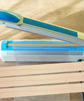 Top Shelf Replacement Heating Strip For Hand Sealer Two Pack Cloth And Tungsten Wire 2Mm Heat Element For Vacuum Shrink Wrap Bags, 2mm heating strips beside hand sealer.