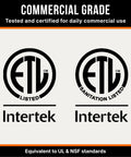 ETL and Intertek logos for Commercial Self Serve Ramen Cooker For Quick Service, Instant Ramen Cooking Machine, ETL Certified