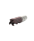 HFS roughing end mill, square end, 4-flute TiAlN-coated M42 cobalt, 1/2 in. diameter
