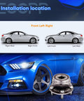 Installation guide with Front Left Right Wheel Hub And Bearing Assembly OE 513287 for Lexus CT200h and Toyota Prius