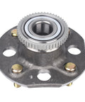 Front view of Rear Wheel Hub And Bearing Assembly 512178 For Honda Accord 1998 1999 2000 2001 2002 2.3L With ABS Four Lug Flange Diameter 5.98 Inches