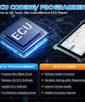 Heavy Duty OBD2 Diagnostic Scanner For Autos Featuring Seamless Bidirectional Controls Ecu Flashing And Full Topology Mapping for ECU coding features and programming.