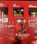 Shop Ready Professional Grade 1/2 Inch High Torque Brushless Cordless Impact Wrench With Friction Ring And Heavy Duty Blow Molded Case Kit For Badass Mechanics And Diesel Truck Work specifications and features on product packaging.