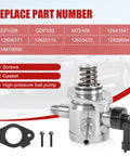 EP1028 Beefed Up High Pressure Fuel Pump Replacement For 2.4L L4 Engines with bolts and gasket shown