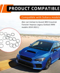 15 Pack M16 Oil Drain Plug Crush Washers 16mm Copper Alloy Seal Kit For Subaru Transmission And Engine Drain Plugs PN 803916010