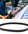Heavy Duty 3PJ 307MM V Ribbed Drive Belt Two Pack For Power Tools And Small Appliances Featuring Three Rib Serpentine Design in workshop.