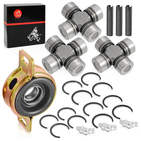 Front And Rear Propeller Shaft Bearing Carrier And Heavy Duty U Joint Kit For Ranger And RZR 570 900 1000 Series components