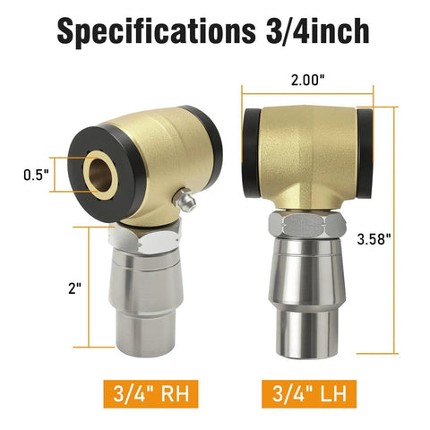 Beefed Up Three Quarter Inch Threaded Bushing Kit For Four Link Suspension With Adjustable Chromoly Polyurethane Bushings Includes Right And Left Hand Threaded Bushings And Hardware, 3/4 RH LH size