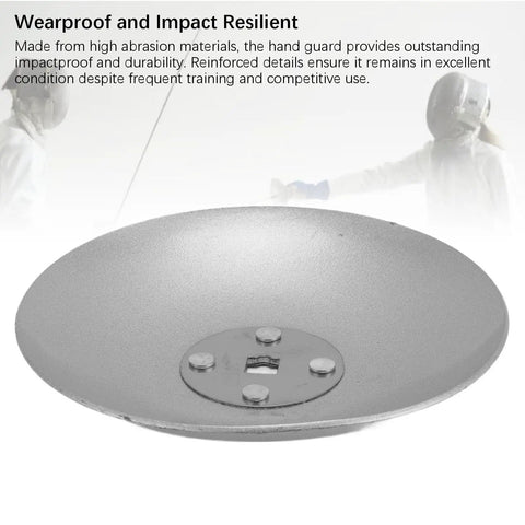 Lightweight Stainless Steel Fencing Hand Guard For Foil And Epee Training With Impact Proof Protection And Easy Replacement Part