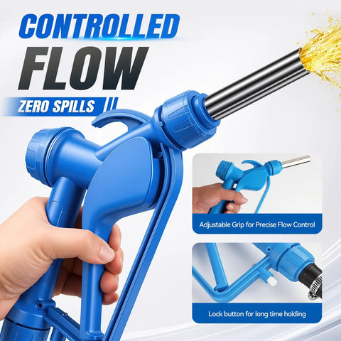 NimRay Dual Power Electric Drum Pump For 55 Gallon Containers. Versatile 120V AC Or 12V DC Operation. Includes Telescoping Tube And Bung Adapter. Ideal For Fast Fluid Transfer Of Diesel, Water, Def, Antifreeze. Reliable Performance In Garage Or Shop.