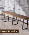 18 Inch Black Trapezoid Metal Bench Legs Set Of 3 Built To Last For Heavy Duty Furniture Sturdy Table And Bench Supports