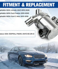 Fresh Electric Engine Cooling Water Pump Fits Lincoln Mkz Ford Fusion C Max 2013 To 2020 showing compatibility details and design features.