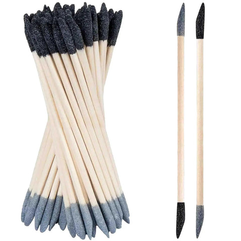 30 Pack Sanding Sticks For Wood And Plastic Models, Double Ended Tools With Matchstick Design, 120 And 280 Grit, 5.4 By 0.2 Inch