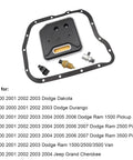 Transmission Governor Pressure Sensor Solenoid Transducer With Filter Gasket for Dodge Ram and Jeep models shown
