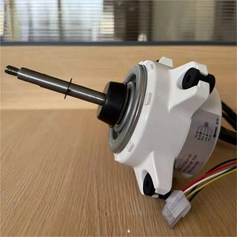 Close-up of Heavy Duty 70W Brushless DC Motor For External AC Purification And Industrial DIY Projects 310V Compatible Metal Housing