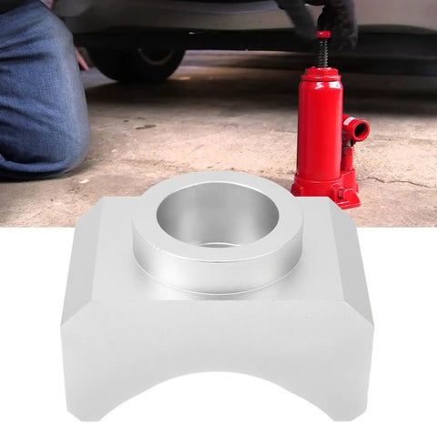 Axle Lifting Saddle For Hydraulic Jacks Portable Billet Aluminum Adapter Fits Bottle And Floor Jacks Up To 3 Inches