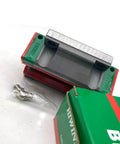 HGW25HC Linear Guide Carriage Kit For CNC Machines And 3D Printers Beefed Up Smooth Rail Bearings Self Aligning Block Motion Control Component For Precision Sliding And Industrial Use on rail with screws