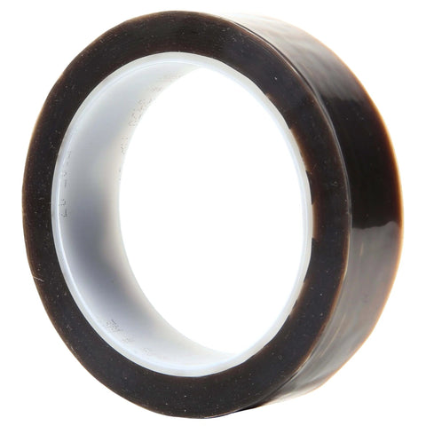Nonstick PTFE Film Tape 5490 Brown 1 In By 36 Yd 3.7 Mil 1 Roll With Silicone Adhesive, smooth surface, lightweight design