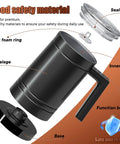 4 In 1 Milk Frother And Steamer For Home Baristas With Hot And Cold Froth Milk Warming And Chocolate Milk Maker