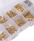 Brass Standoff Spacer Kit For PC Build Rig 260 Pcs M2 Threaded Spacers With Nut Assortment And Stainless Hardware Male And Female Column Screws in organizer box