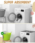Heavy Duty Washer And Dryer Top Covers Non Slip Protector Mats For Laundry Room Thickened Dust Proof And Quick Dry 26.8 By 26.8 Inch on appliance