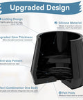 Close-up of 24 Pack Extra Small Silicone Felt Chair Leg Floor Protectors For Hardwood And Tile showing upgraded design features.