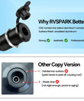 Waterproof DC Pass Through Kit For Starlink Mini Aluminum Bulkhead Connector showing anodized aluminum surface and benefits.