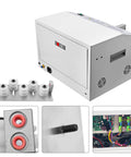 Electric Wire Stripper Machine For 0.1 To 6 Mm Wires 30 AWG To 10 AWG Automatic Cable Stripping Tool with components and internal view
