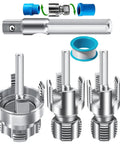 All In One PVC Pipe Threader Kit For Internal And External Threads On One Half, Three Quarter, And One Inch PVC PPR Pipes