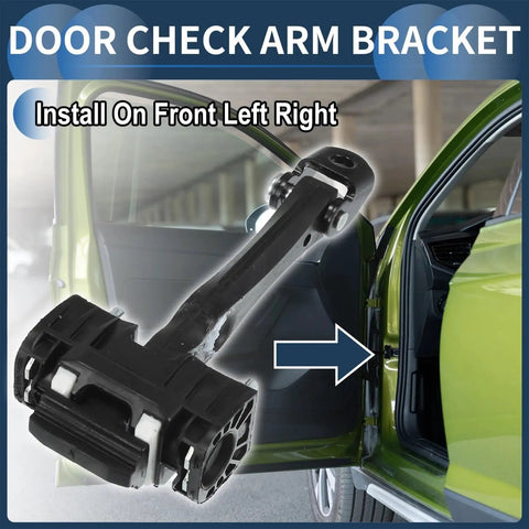 Citroen C4 Mk2 Door Hinges Front Left And Right With Check Strap Stopper Limiter OEM 9181H9 Replacement Part 2010-2015
