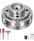 Go To 4 Inch Wood Lathe Chuck With 4 Jaw Self Centering Wood Turning Set 1 Inch 8 TPI Thread Adapter Nickel Plated Steel