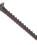 Top Shelf Black Phosphate Drywall Screws With Coarse Threads And Square Drive Bugle Heads In An 887 Piece Haul close-up view of a single screw