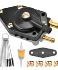 Outboard Fuel Pump Fits 25 35 50 65 70 75 85 88 90 100 HP And 105 115 125 135 140 HP Engines Replaces 385784 395712