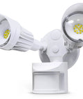 Led Outdoor Motion Sensor Flood Light With 180 Degree Detection And 65 Foot Range IP65 Waterproof 5000K Daylight White design close-up