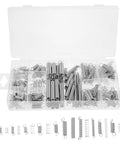 200 Pcs Compression And Extension Spring Assortment Kit For Automotive Repairs Appliance Fixing Electronics Tool Sturdy Spiral Springs Versatile Small Tension Set, organized case