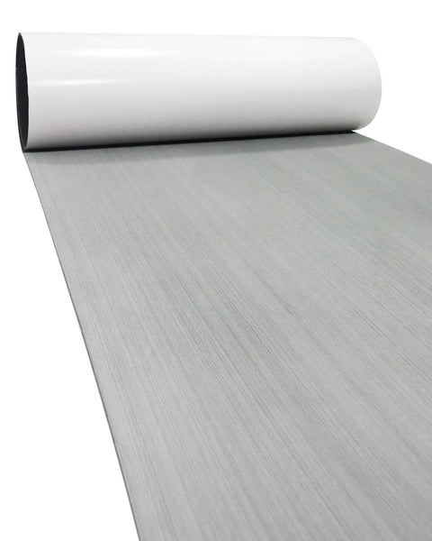 EVA Boat Flooring Decking Sheet No Slip Grip Marine Deck Carpet Self Adhesive Easy Install Comfort Floor Mats 94x23 in