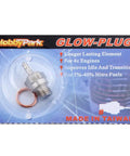 Six Pack Glow Plug No 4 Medium Hot For One Eighth And One Tenth Nitro RC Cars And Trucks Platinum Iridium Super Duty Element