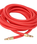 25 Foot SuperFlex TIG Torch Power Cable for CK9 CK17 Series Welders, Compatible with CK57Y03RSF Models, red cord with connectors