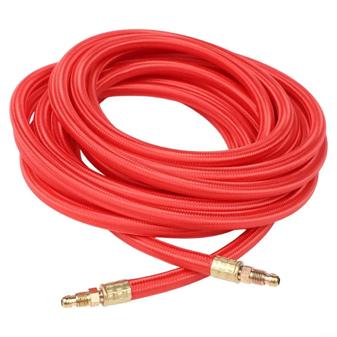 25 Foot SuperFlex TIG Torch Power Cable for CK9 CK17 Series Welders, Compatible with CK57Y03RSF Models, red cord with connectors