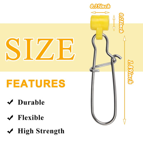 Heavy Duty Fishing Line Sinker Slides Kit With Duo Lock Snaps For Catfishing Rigs 25 Pcs Sinker Line Connectors For Saltwater And Freshwater Bottom Fishing 5 Color Options
